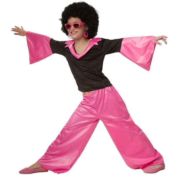 Groovy Disco pige børnekostume