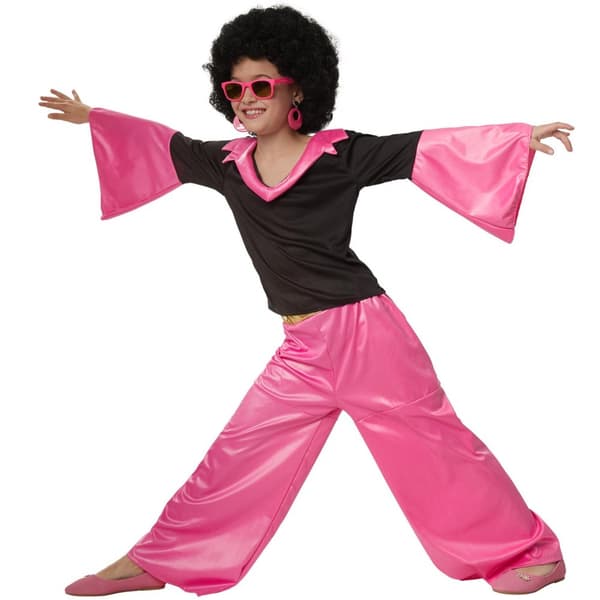 Groovy Disco pige børnekostume