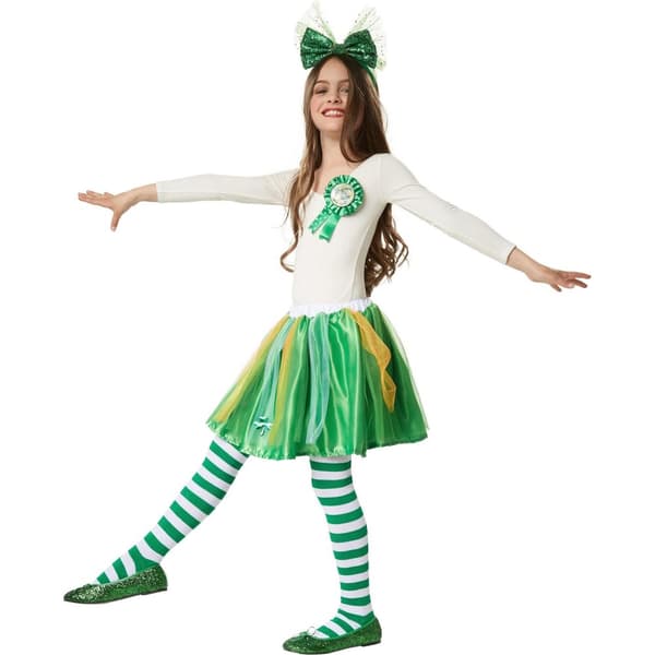 St. Patrick's Day tylskørt til barn