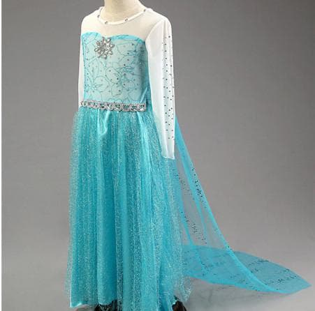 Frost Elsa Prinsessklänning