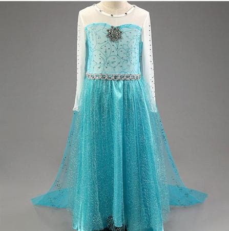 Frost Elsa Prinsessklänning