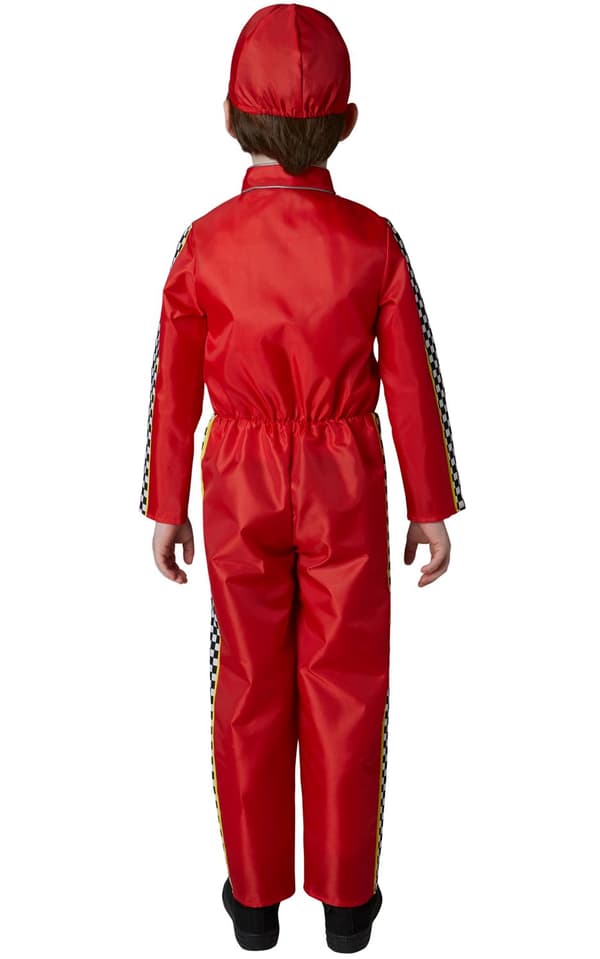 Cars deluxe 122/128 cl (7-8 år) drakt med lue lynet mcqueen