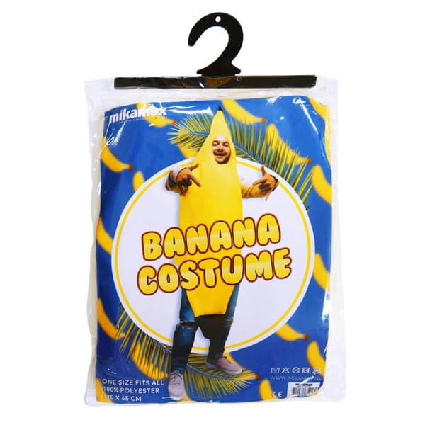 Udklædningsdragt - Banan - One-Size