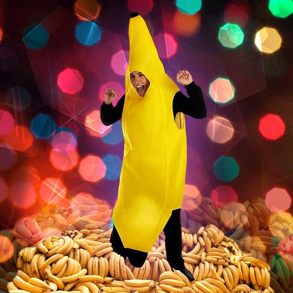 Udklædningsdragt - Banan - One-Size