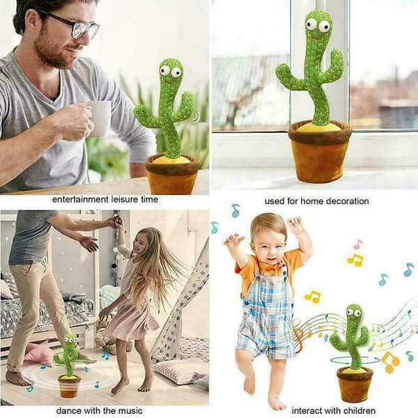 Cute Talking and Dancing Cactus