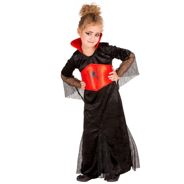 Grevinde Dracula børnekostume Halloween