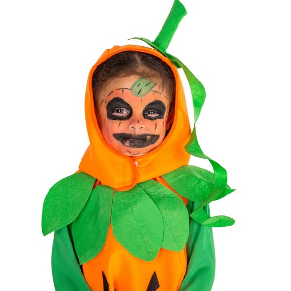 Græskar børnekostume
