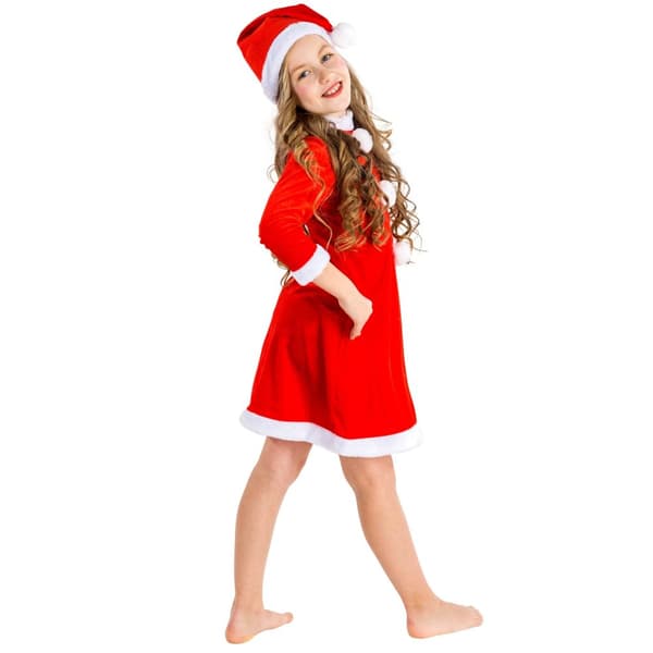 Nissepige børnekostume