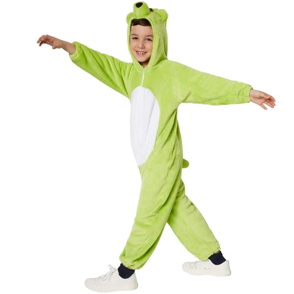 Børnekostume Grøn bjørn