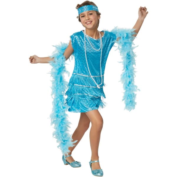 Broadway Girl børnekostume
