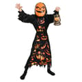 Miniatyrbild 2 av 2: Pumpa Demon med Mask Maskeraddräkt Halloween