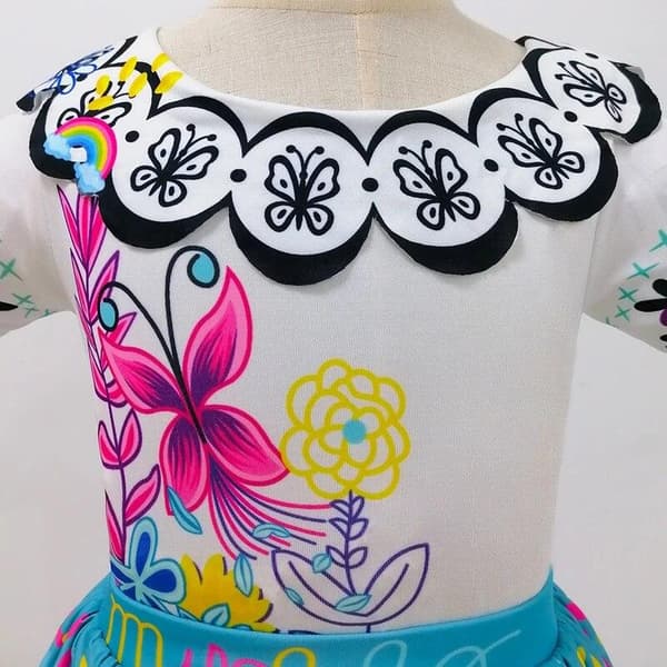 Färgglad Encanto Mirabel Maskeraddräkt