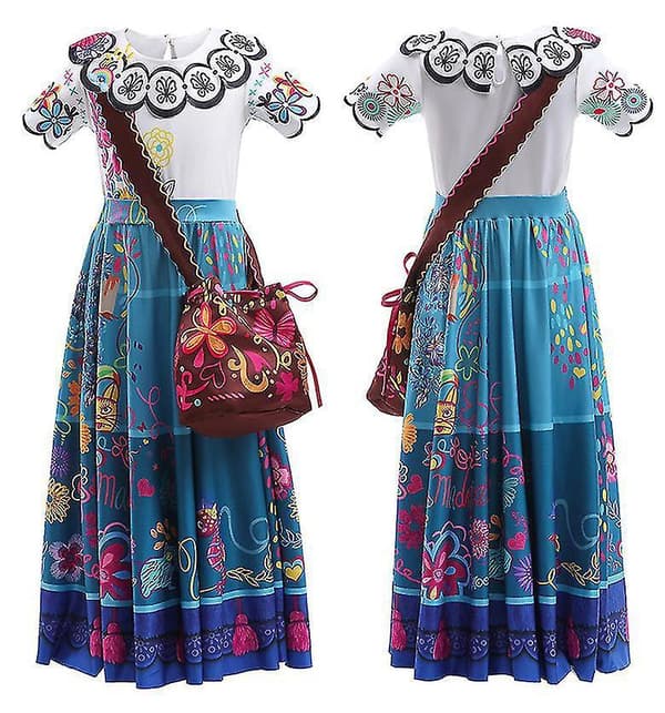 Färgglad Encanto Mirabel Maskeraddräkt