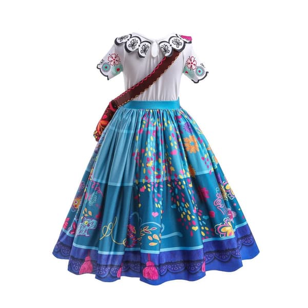 Färgglad Encanto Mirabel Maskeraddräkt