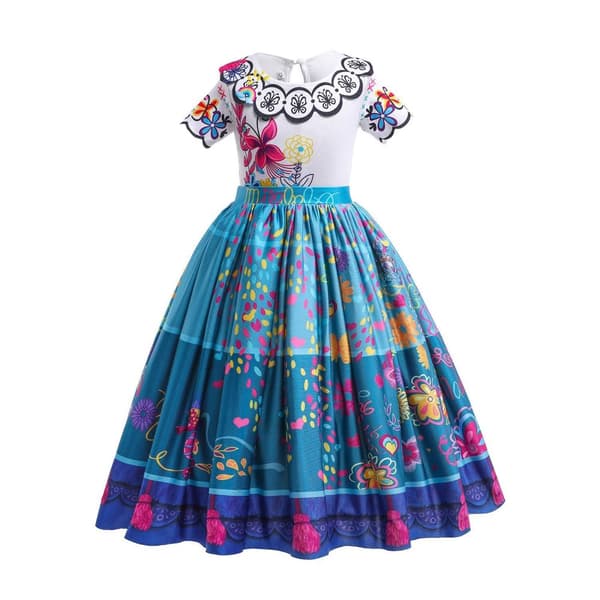 Färgglad Encanto Mirabel Maskeraddräkt