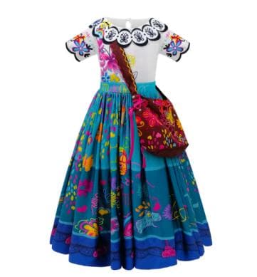 Färgglad Encanto Mirabel Maskeraddräkt