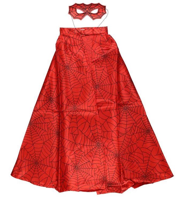 Spiderman cape och mask (3-6 år) avengers