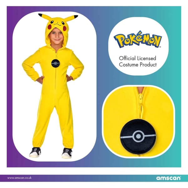 Pokemon asu 98 cm (3-4 vuotta) pikachu