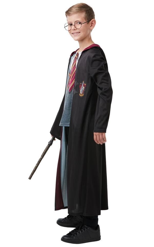 Harry potter deluxe 146/152 cm (11-12 vuotta) viitta asu gryffin