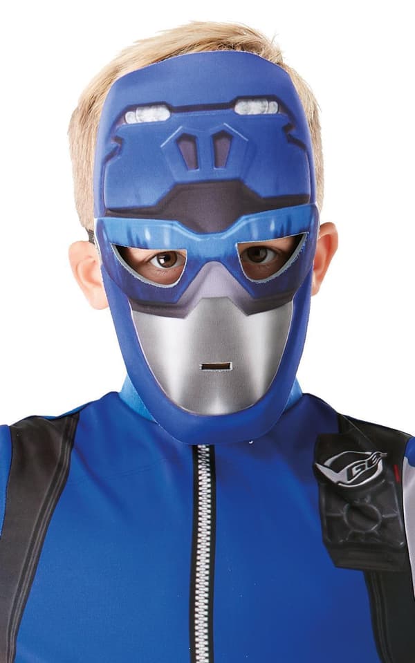 Power rangers sininen 110/116 cm (5-6 vuotta) beast morphers