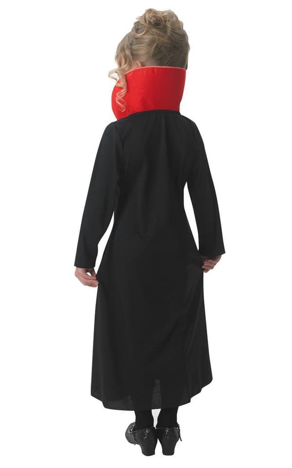 Vampyrkjole 110/116cl (5-6 år) halloween kjole vampyr heks