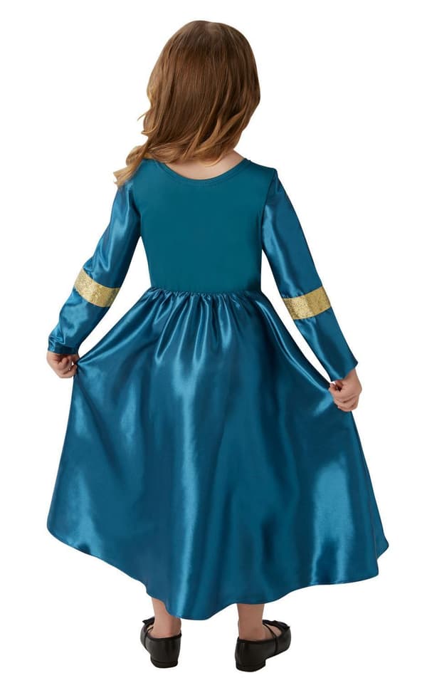 Merida 122/128 cm (7-8 år) prinsessekjole modig