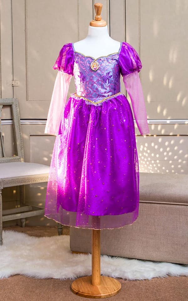 Rapunzel 98/104 cl (3-4 år) kjole