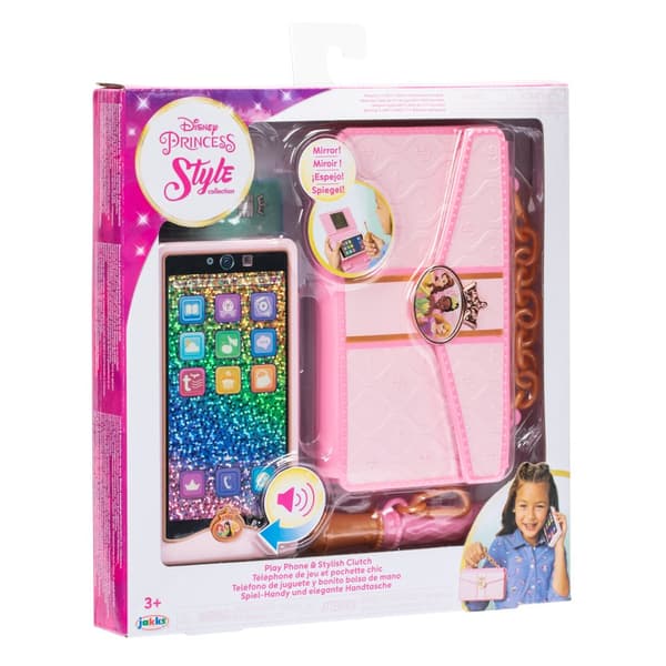 Disney Princess Style Collection Play Phone & Stylish Clutch