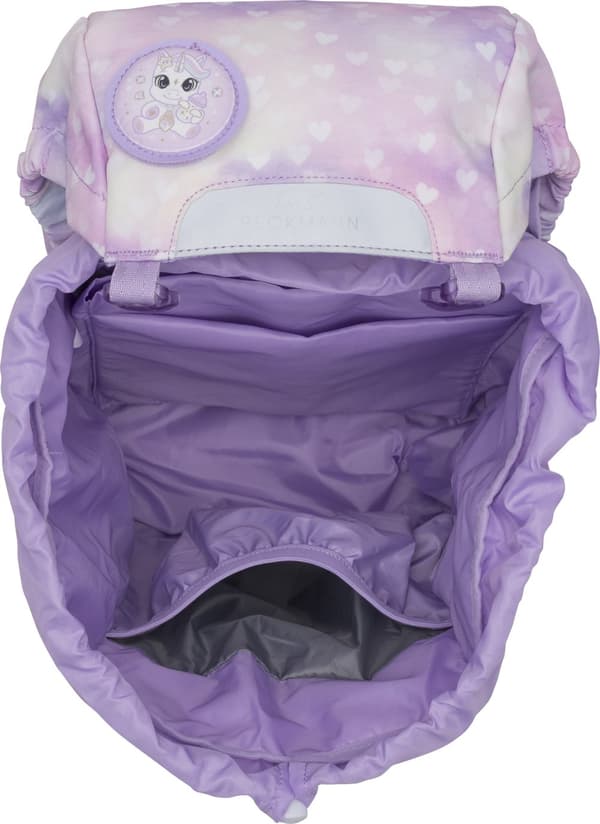 Ryggsäck Classic 22 Liter Unicorn Princess Purple Beckmann