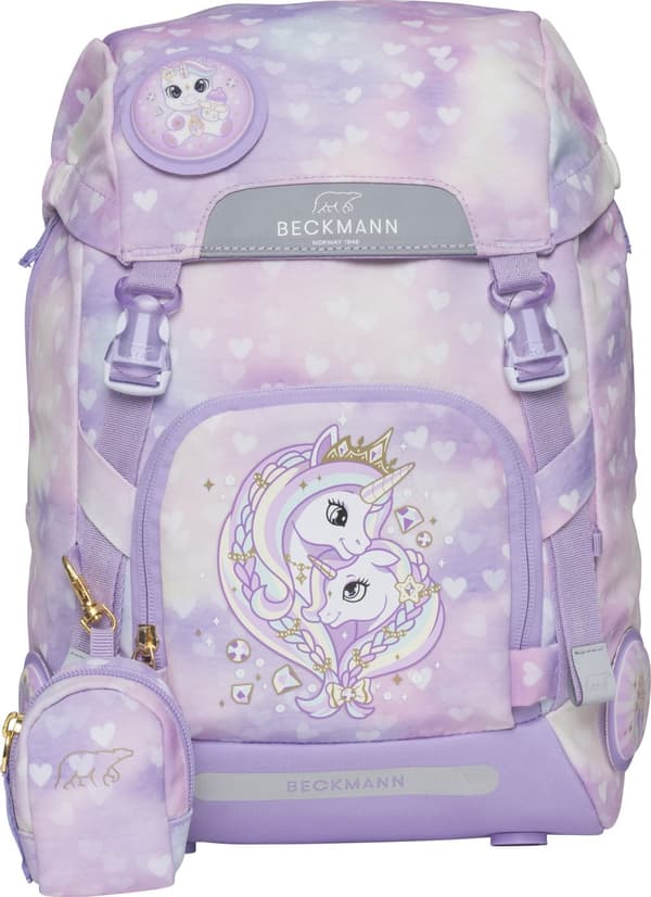 Ryggsäck Classic 22 Liter Unicorn Princess Purple Beckmann