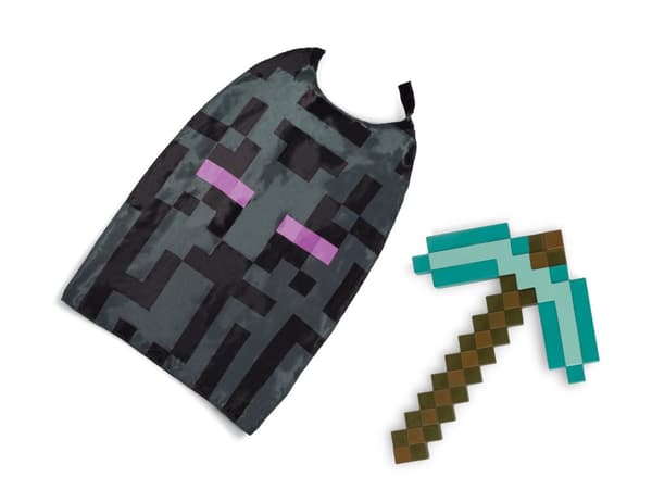 Minecraft Pickaxe & Cape Set Disguise