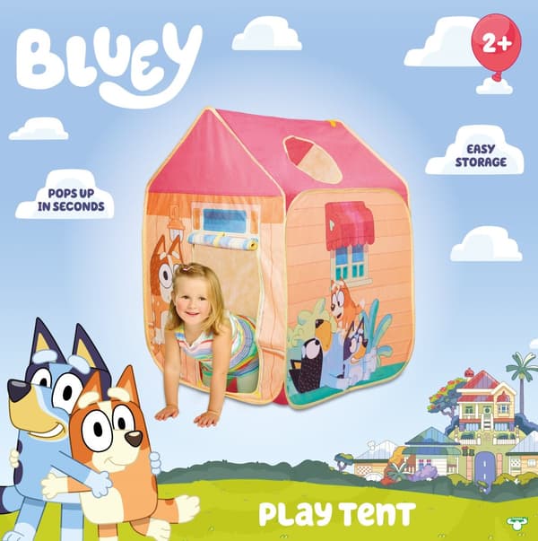 Pop-up Lektält Bluey