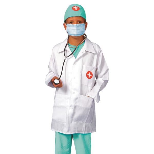 Maskeradkläder Doktor Storlek 104-116 Den Goda Fen