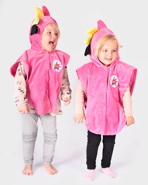 Maskeraddräkt Babblarna Diddi Rosa 86-110 cm Den Goda Fen
