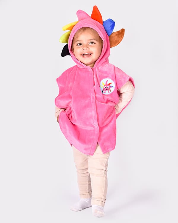 Maskeraddräkt Babblarna Diddi Rosa 86-110 cm Den Goda Fen