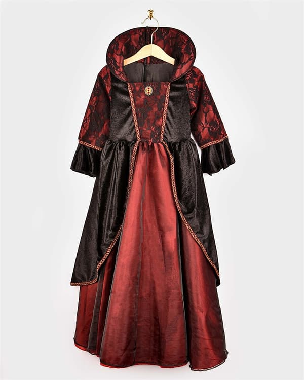 Vampyrdrottning Klänning 134-140 (8-10 år)