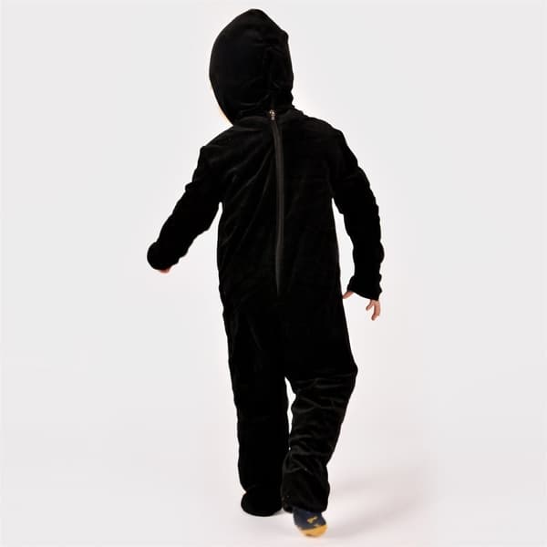 Maskeradedrakt Jumpsuit Skeleton 5-6 år