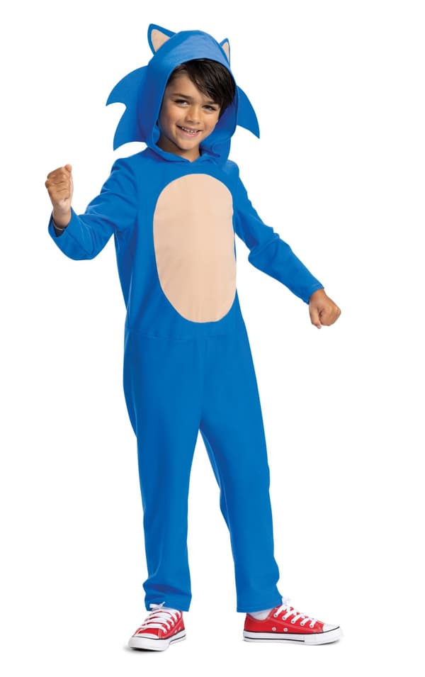 Disguise Sonic the Hedgehog Movie Costume Sonic S (4-6)