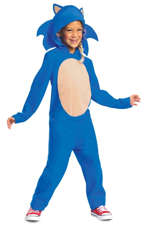 Disguise Sonic the Hedgehog Movie Costume Sonic S (4-6)