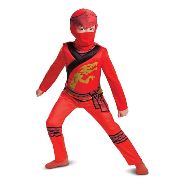 LEGO Ninjago Utklädning Kai M (7-8 år)