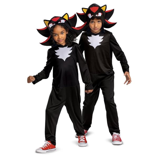 Sonic Movie Shadow Udklædningstøj 4-6 år