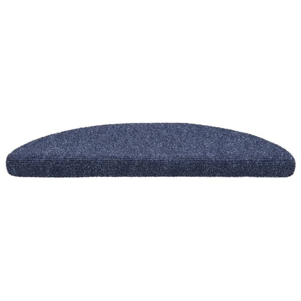vidaXL selvklæbende trappemåtter 15 stk. nålenagle 56x17x3 cm blå