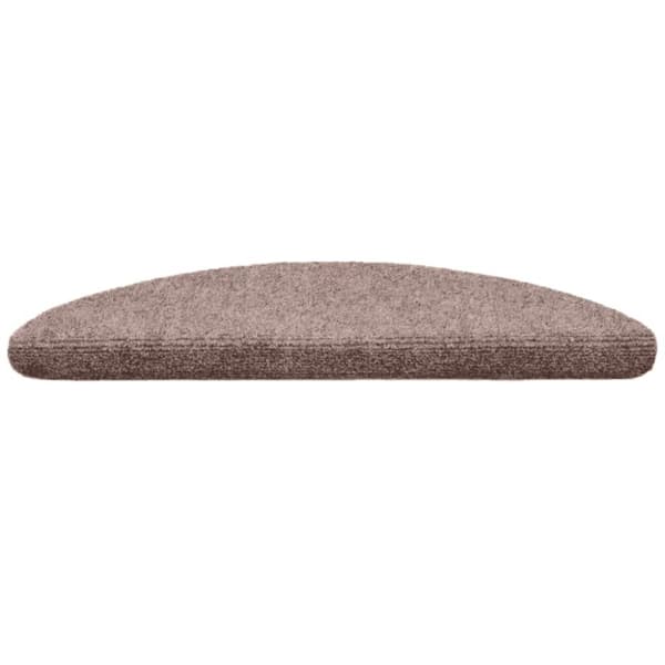 vidaXL Selvklebende trappematter nålestempel 15 stk 56x17x3 cm krem