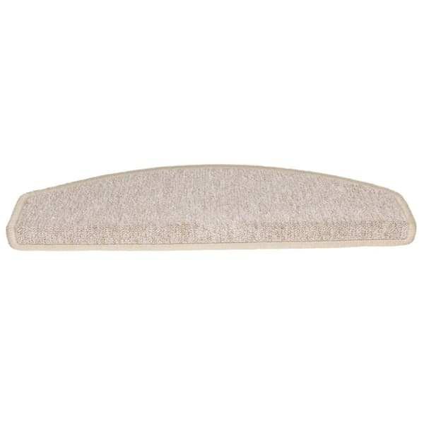 vidaXL 15 st Trappstegsmattor taupe 65x24x4 cm