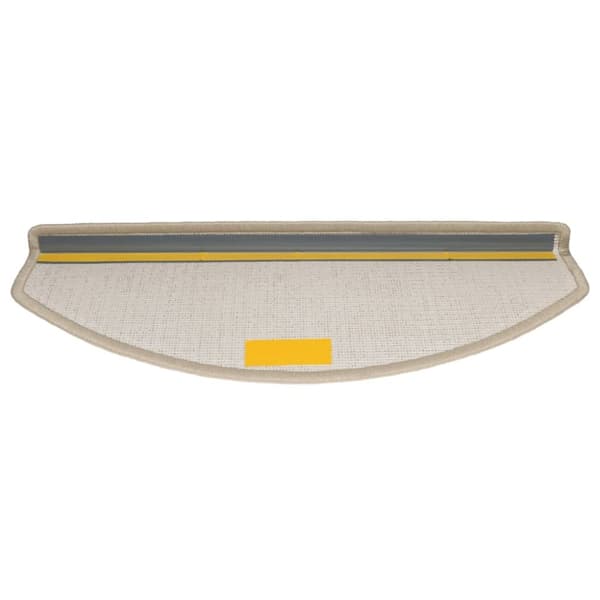 vidaXL 15 st Trappstegsmattor taupe 65x24x4 cm
