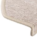 Miniatyrbild 6 av 9: vidaXL 15 st Trappstegsmattor taupe 65x24x4 cm