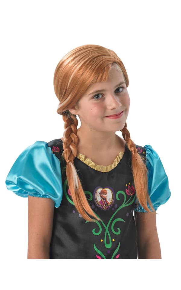 Frozen anna peruukki frost