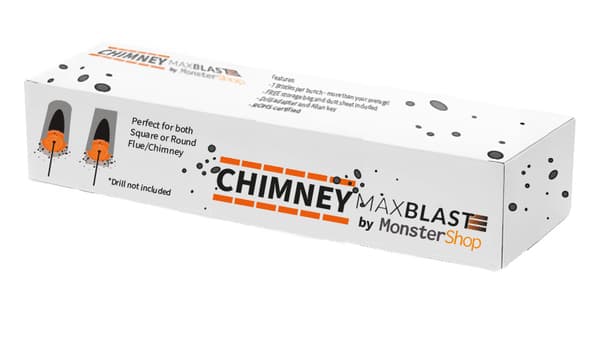 MAXBLAST Drill Powered Chimney Sweepers