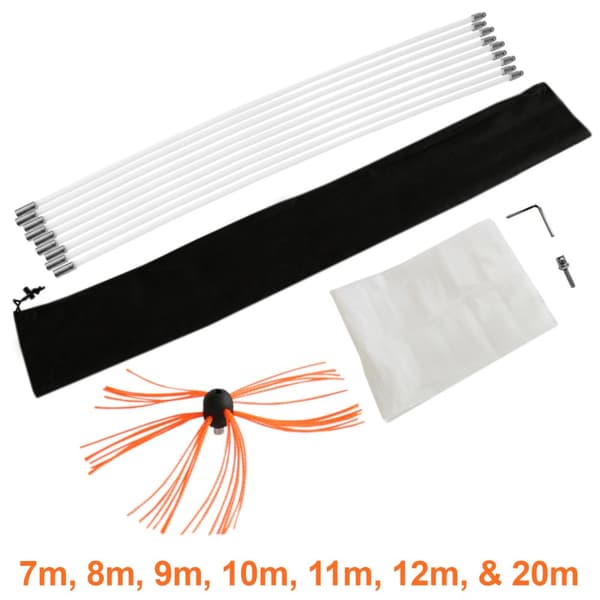 MAXBLAST Drill Powered Chimney Sweepers