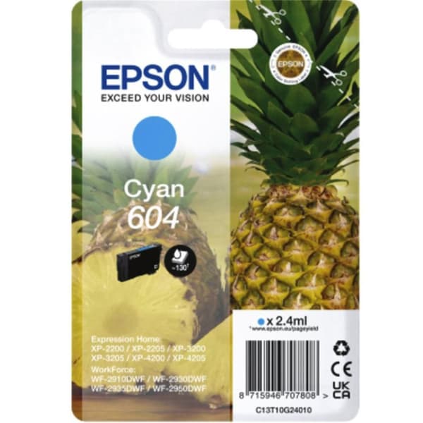 Epson T10g2 Original Bl 604 2,4ml